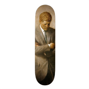 Skate Retrato oficial de John F. Kennedy por Aaron