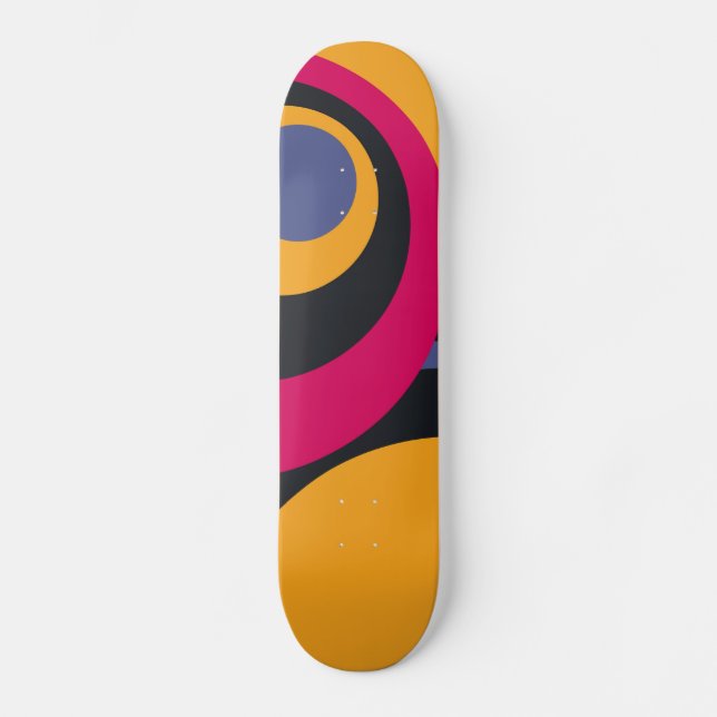 Skate Retro-Abstrato Art 2° (Frente)