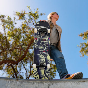 Skate Retro Astronauta Rua