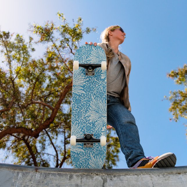 Skate Retro Design, William Morris (Ao ar livre 1)