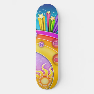 skate - Retro Pop Art 60º Sky