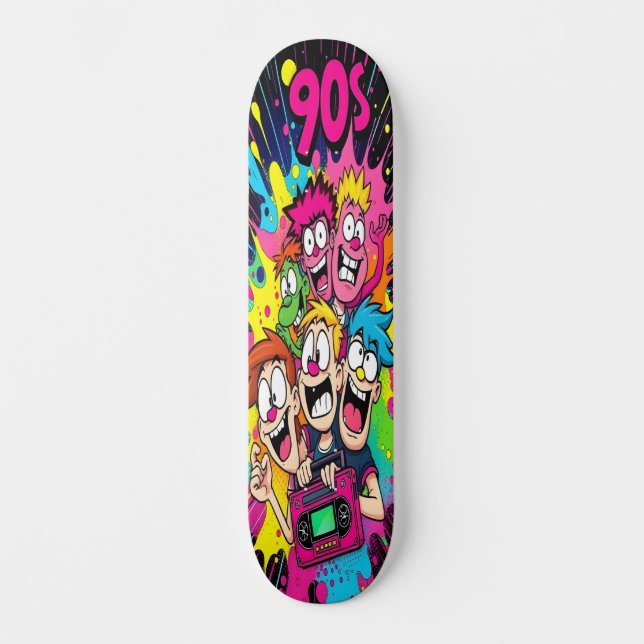 Skate Retro Toon Chaos Edition 1 (Frente)