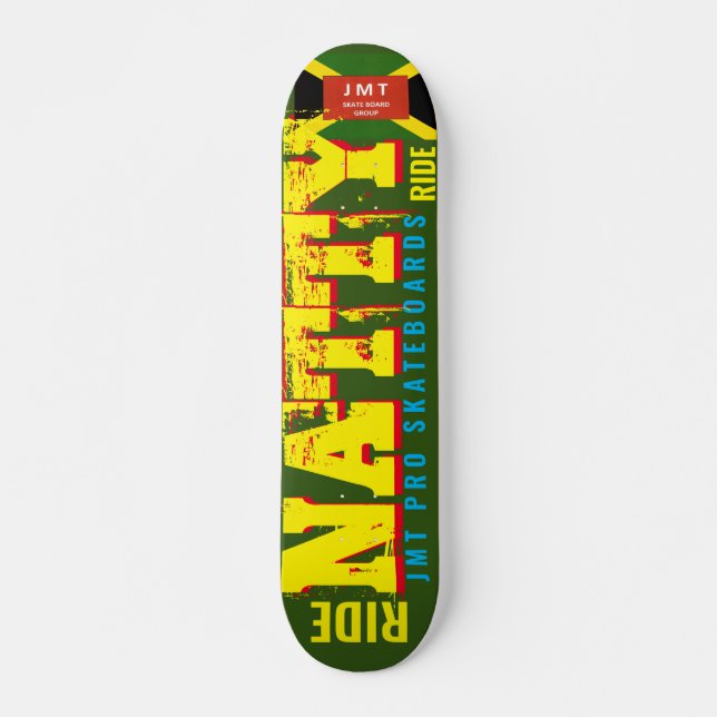 Skate RIDE NATTY RIDE JMT skate, deck de 7¾" (Frente)