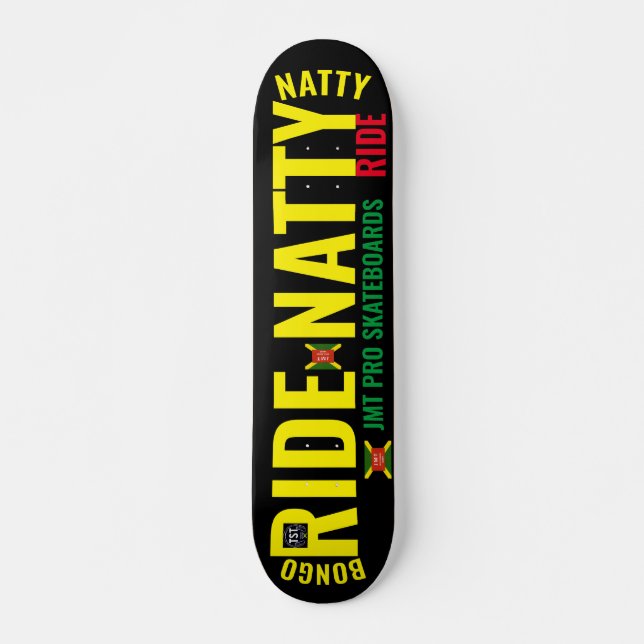 Skate RIDE NATTY RIDE JMTSkateboard, deck de 7 ¾" (Frente)