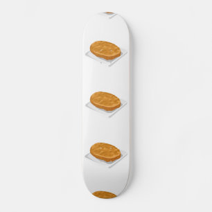 Skate Rissol da batata da comida do pulso aleatório