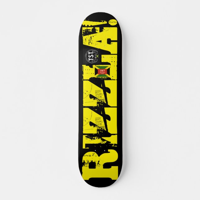 Skate RIZZLA! skate, deck de 7¾" (Frente)