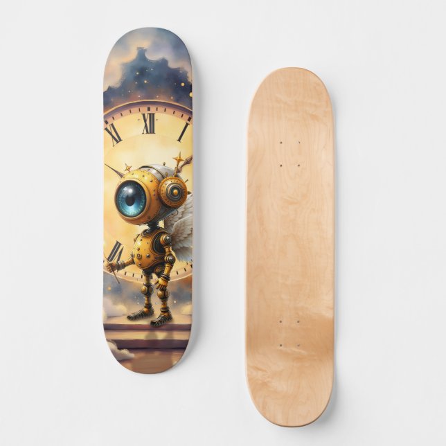 Skate Robby, o Guardião Alado do Tempo – Série Asas do T (Frente)