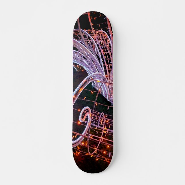 Skate Roda das luzes (Frente)