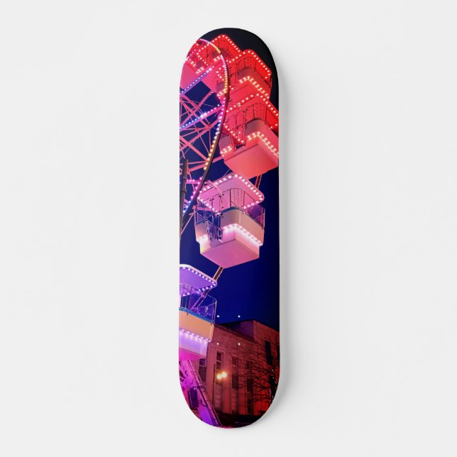 Skate Roda Ferris vermelha (Frente)