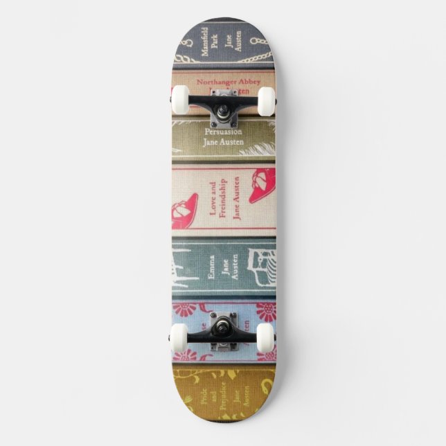 Skate romances de Jane Austen (Frente)
