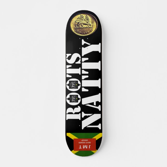 Skate ROOT NATTY JMT skate, deck de 7 ¾" (Frente)