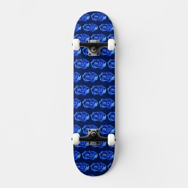 Skate Rosa abstrato (Frente)