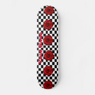 Skate Rosa Checker Design