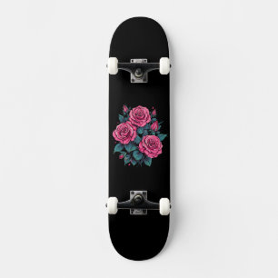 Skate Rosa Cor-de-Rosa