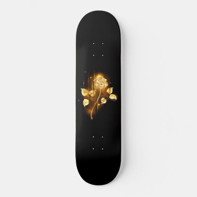 Skate rosa do ouro ( rosa dourado ) (Frente)