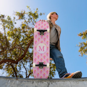 Skate Rosa Feminista Personalizado