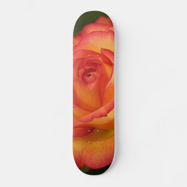 Skate Rosa Laranja (Frente)