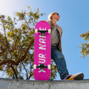 Skate Rosa Quente