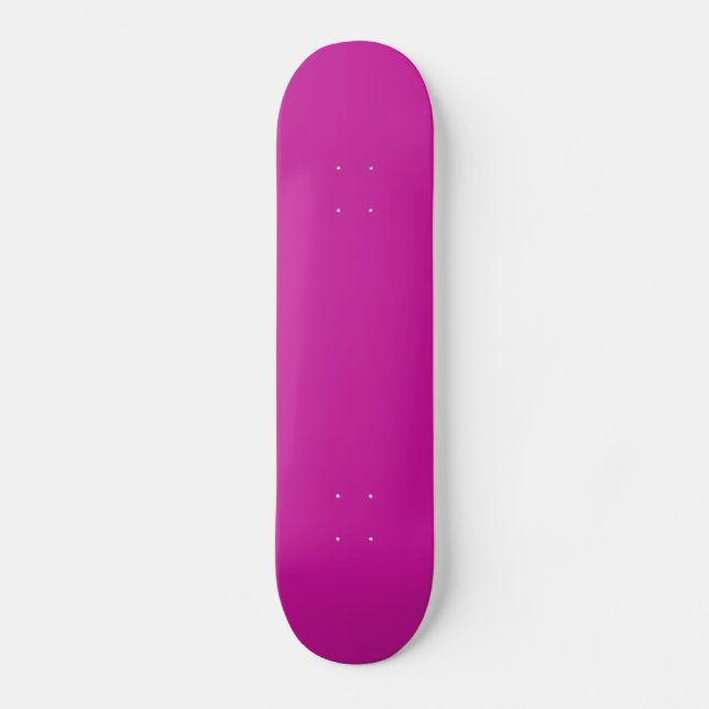 skate rosa quente sólido (Frente)