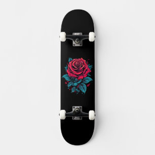 Skate Rosa vermelha