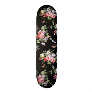 Skate Rosas na moda rosas vermelha femininos elegantes