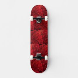 Skate Rosas Vermelhas