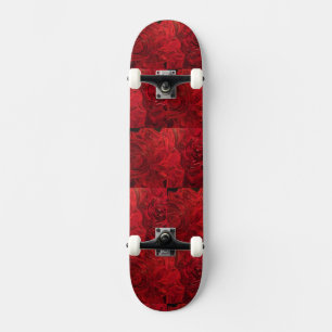 Skate Rosas Vermelhas