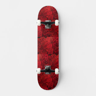 Skate Rosas Vermelhas