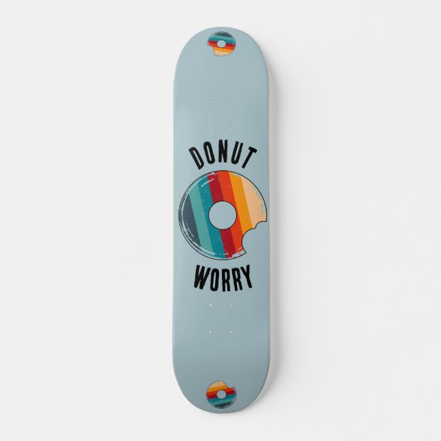 Skate Rosquinha Preocupada com o Decodificador Verde (Frente)