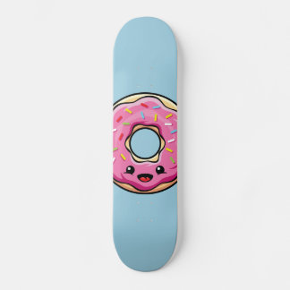 Skate Rosquinha Rosa Kawaii
