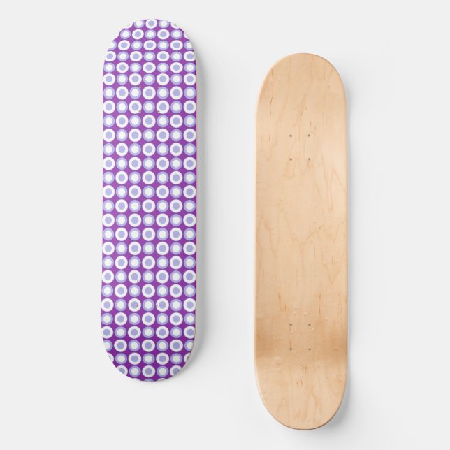 Skate Rosquinhas de Bolinhas de Mazipoodles - Lavanda ro (Frente)