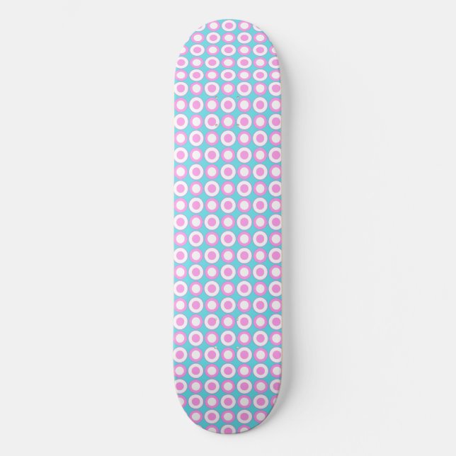 Skate Rosquinhas de Bolinhas Mazipoodles - Branco Cor-de (Frente)