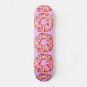 Skate Rosquinhas Pink Sprinkle Girls Purple Nome Persona