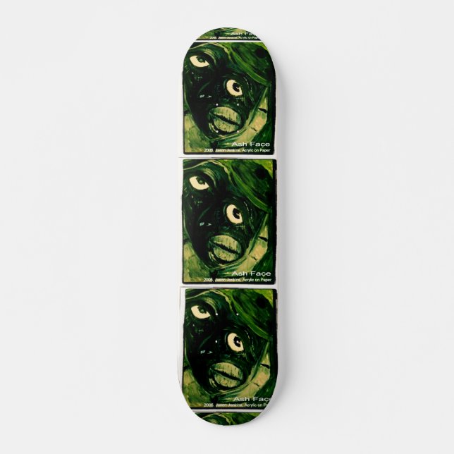 SKATE ROSTO DE CINZA (Frente)