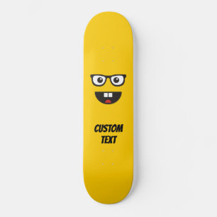 Skate Rosto de Nerd
