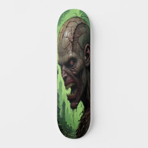 Skate Rosto de Zumbi Podre - Horror