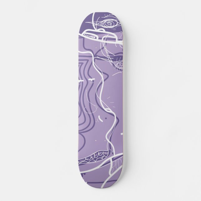 Skate Roxo (Frente)