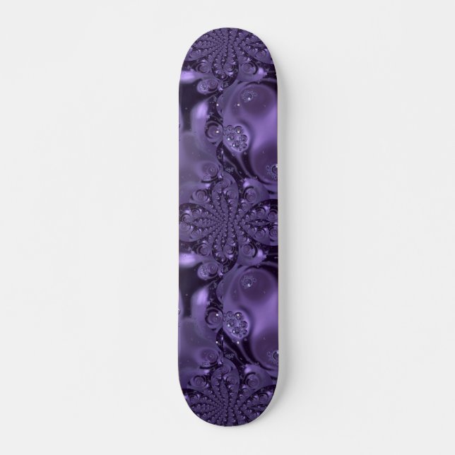 Skate Roxo Líquido Roxo Elegante (Frente)