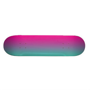 Skate Roxo magenta e cerceta