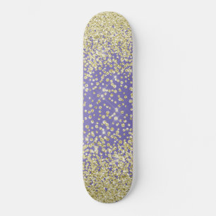 skate Roxo Sparkle Glitter