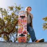 Skate Rua pop Art com nome<br><div class="desc">Torne esta Pop Art Street com o nome skate seu próprio,  adicionando seu nome!</div>