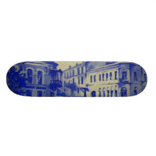 Skate Ruas pequenas na cidade velha