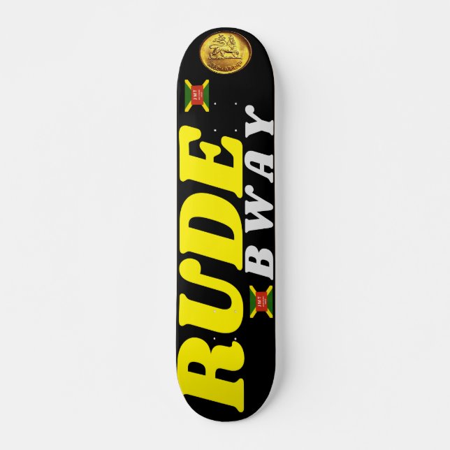 Skate RUDE BWAY 7, 3/4 pol. (Frente)