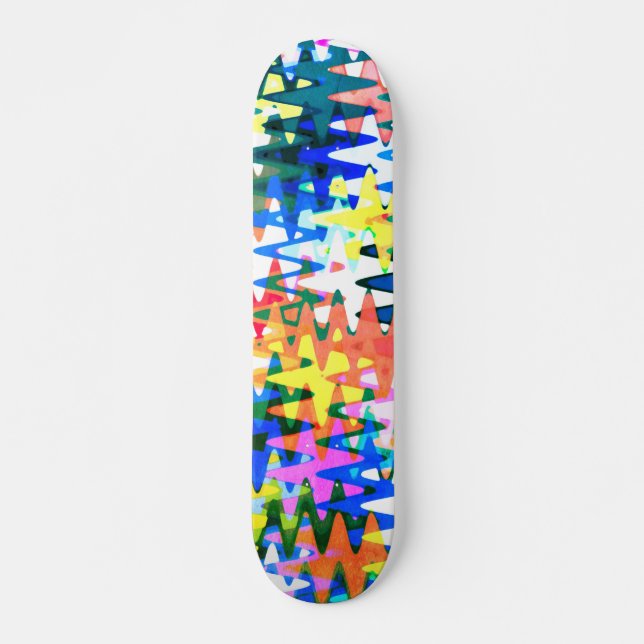 Skate Rustic Colorful (Frente)