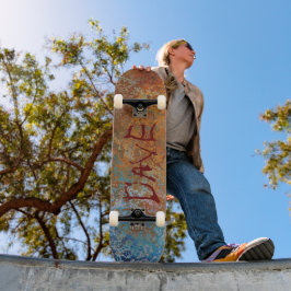 Skate Rusty, Verdigris, Grunge Steampunk Personalizado