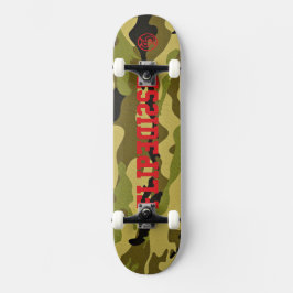 Skate Sacudir Para O Camo Do Skateboarders Real