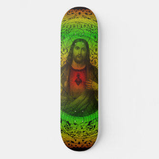 Skate Sagrado Coração de Jesus Rastafari