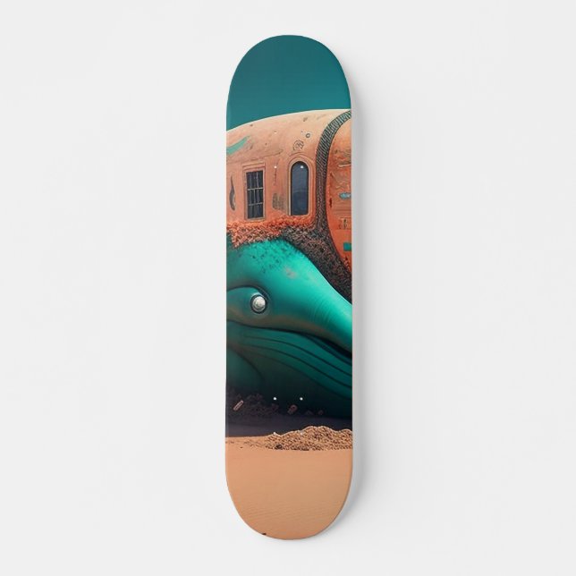 Skate Sala de baleias do deserto (Frente)