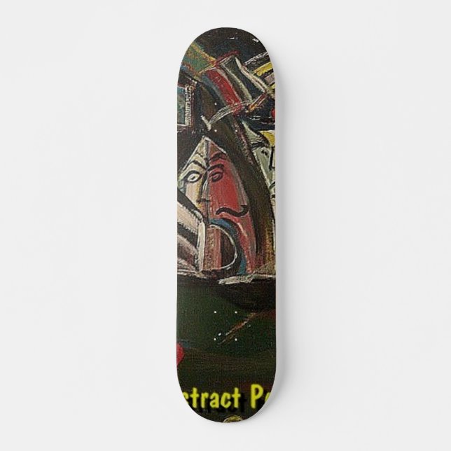 SKATE SALÃO DE SINUCA ABSTRATO (Frente)