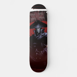 Skate Samurai Skull